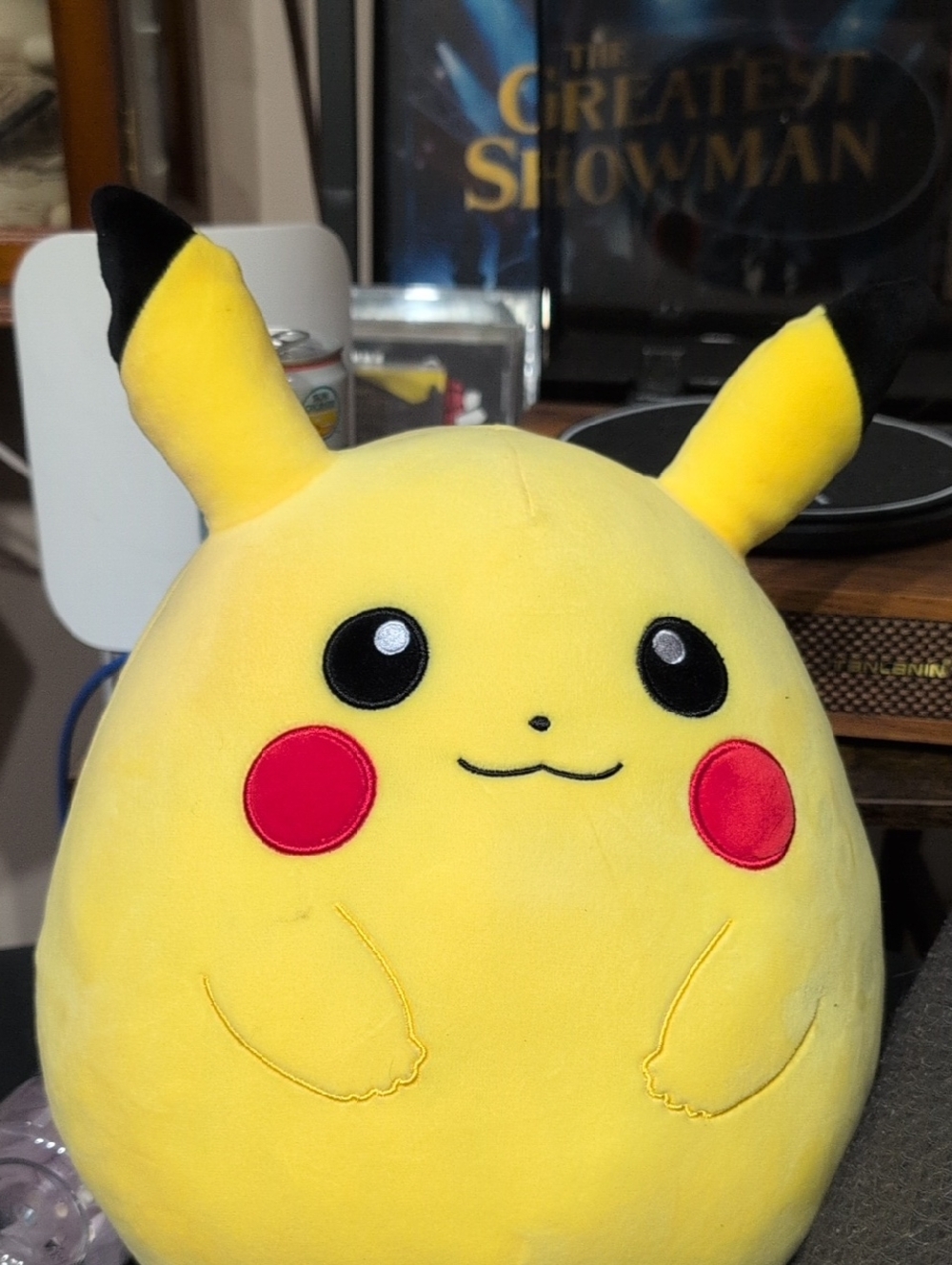 Pikachu Plush - Yellow with Red Cheeks